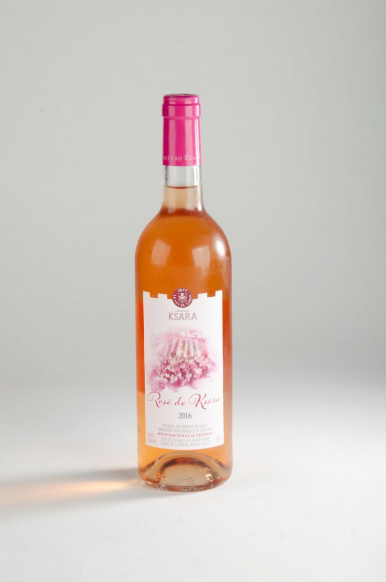 Vin Ksara rosé Liban